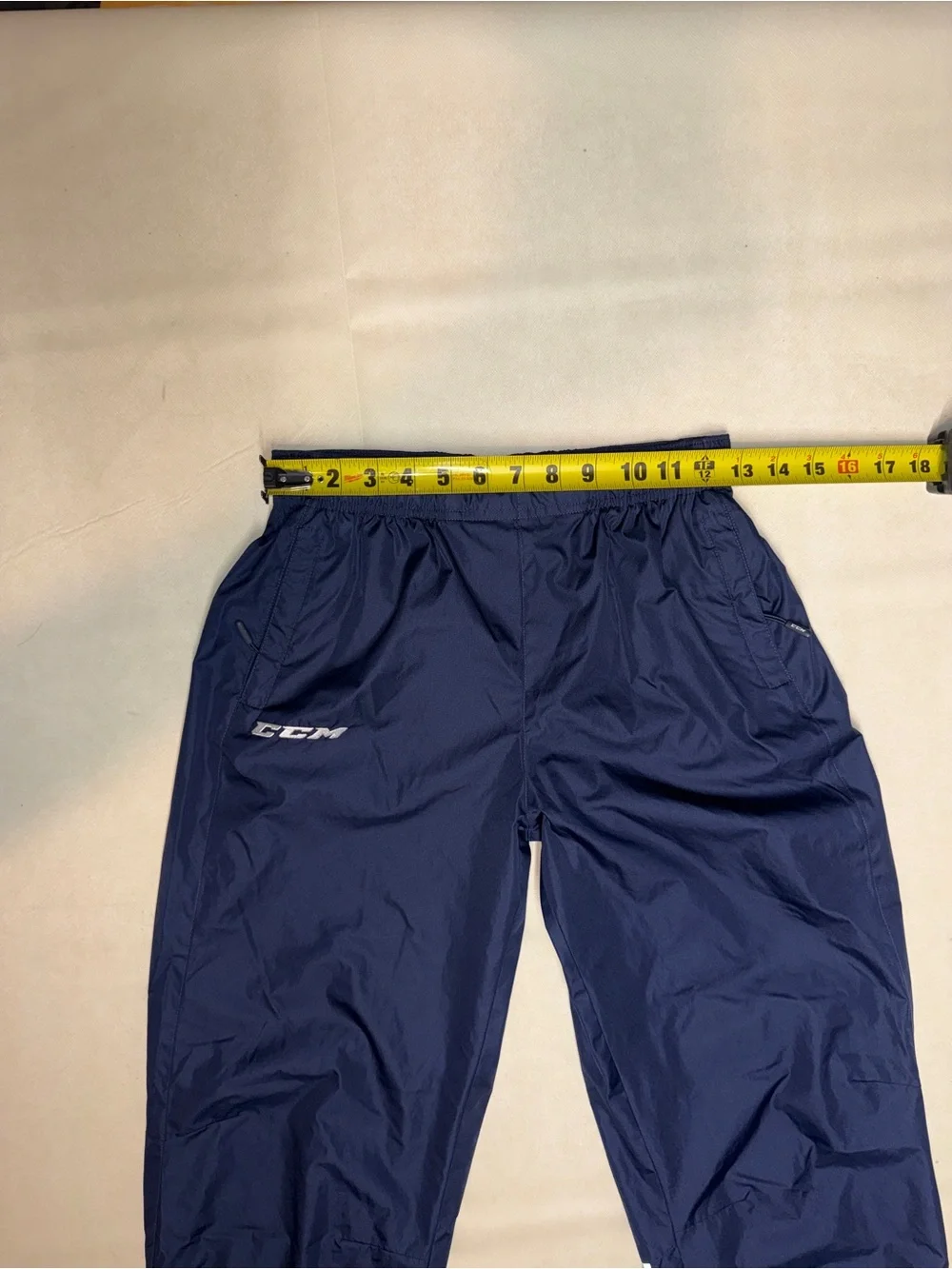 CCM Navy Athletic Joggers for Kids